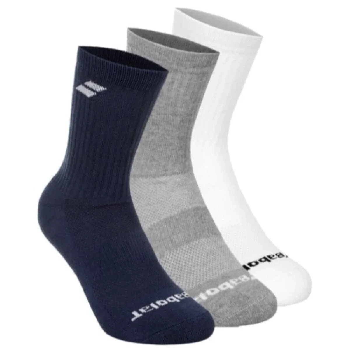 Babolat Basic Strømper 3-Pak Colors - Billede 2