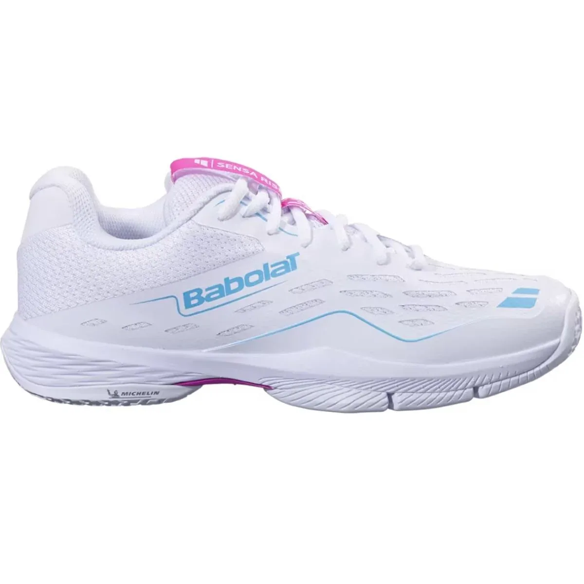 Babolat Sensa Rise Woman White/Rhodamine Red - Billede 2
