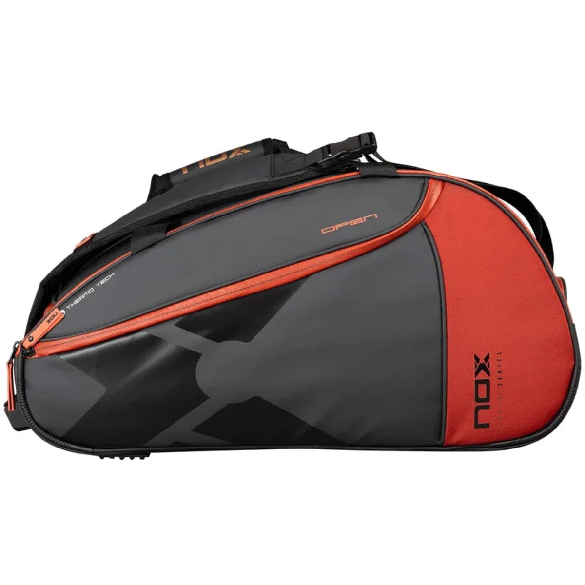NOX Luxury Open Series Padelbag Black/Red - Billede 2