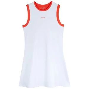 NOX Team Dress Woman White/Orange