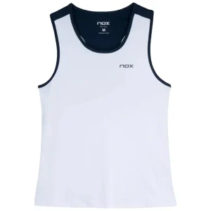 NOX Team Tank Top Woman White/Navy