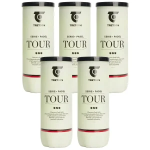 Tretorn Serie+ Padel Tour (5 rør)