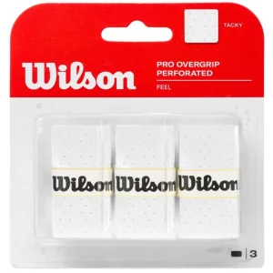 Wilson Pro Perforated 3-Pack White