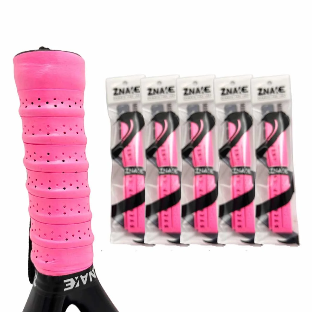 Znake Viper Padel Overgrip Rosa 5-pak - Billede 2