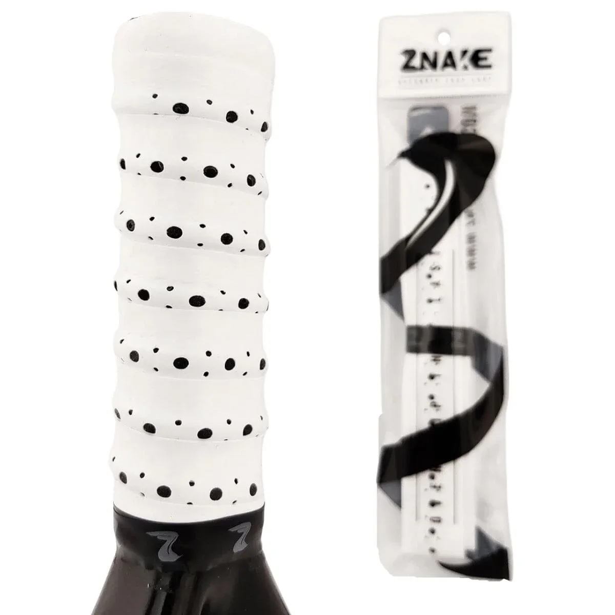 Znake Viper Sticky Padel Overgrip Hvid 1-pak